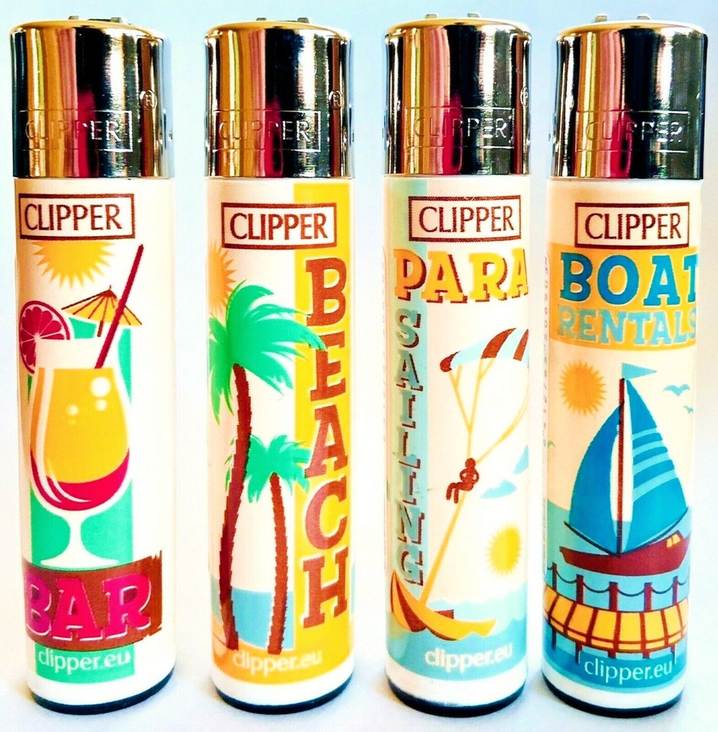 Summer Beach RARE Clipper Lighters Cool Boat Sailing Funny Clippers Lighter Gas