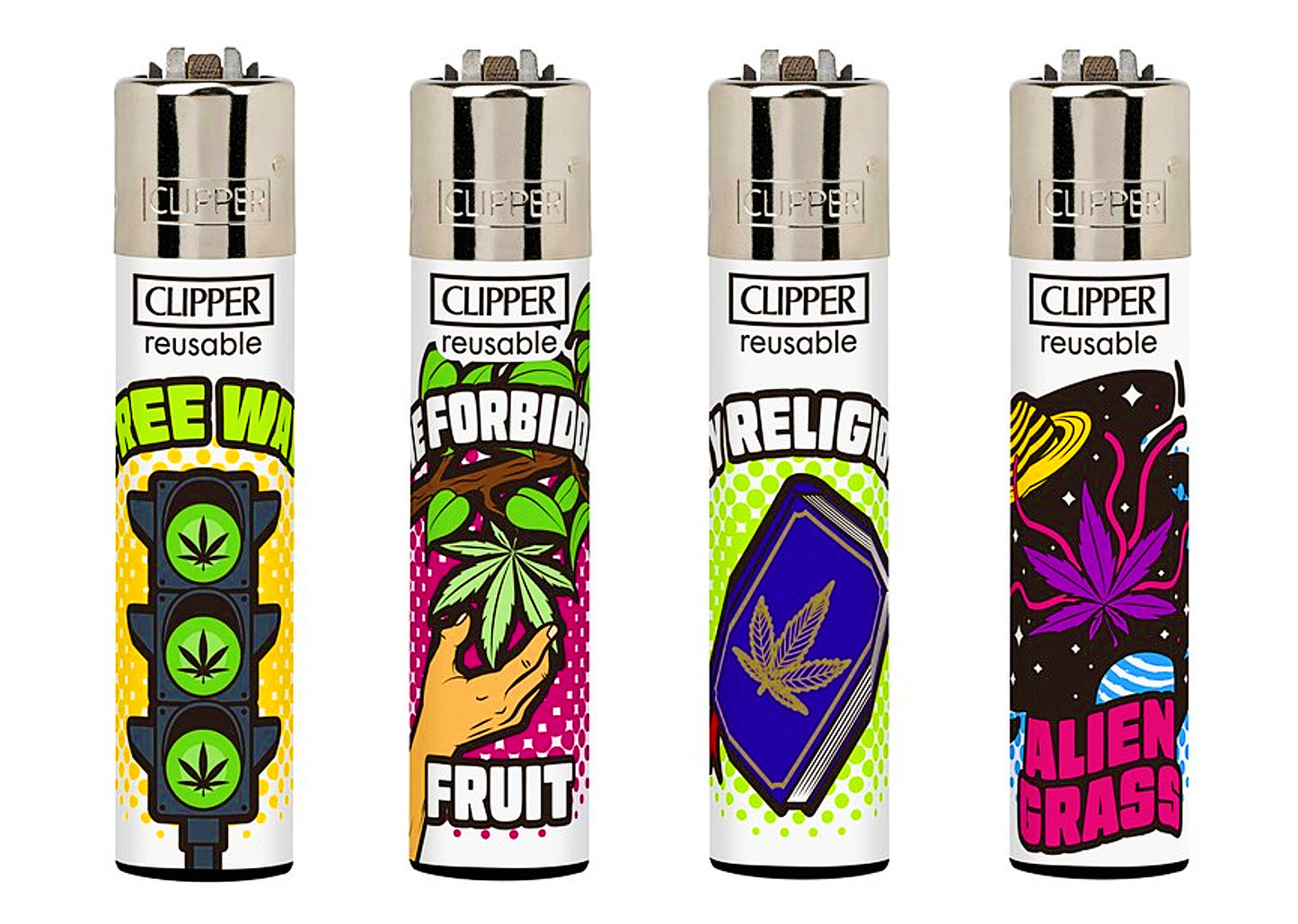 Weed Laws RARE Clipper Lighters Funny Cool Clippers Lighter Gas Refillable