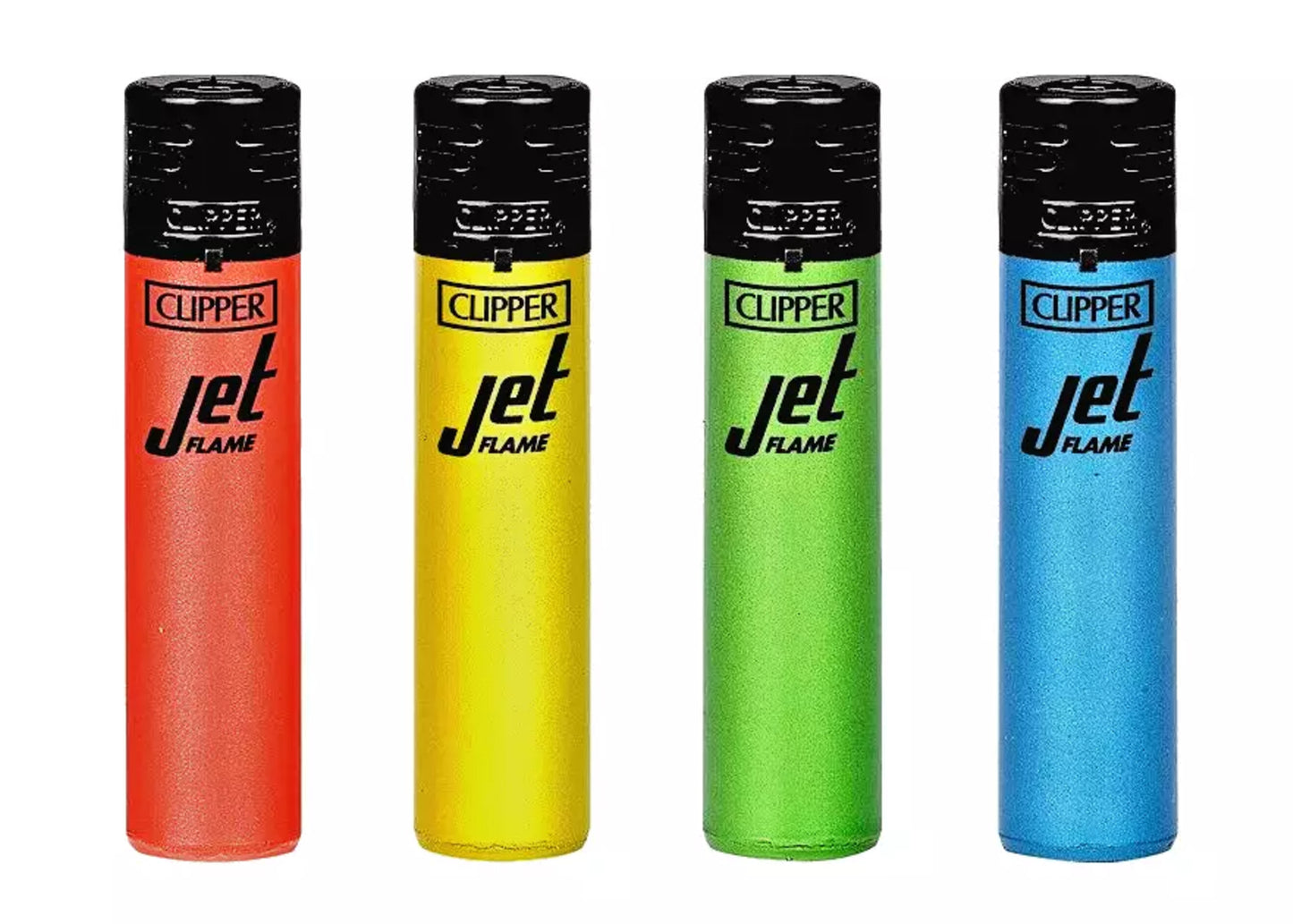 Jet Flame Crystal RARE Clipper Lighters Windproof Funny Cool Clippers Colour Gas