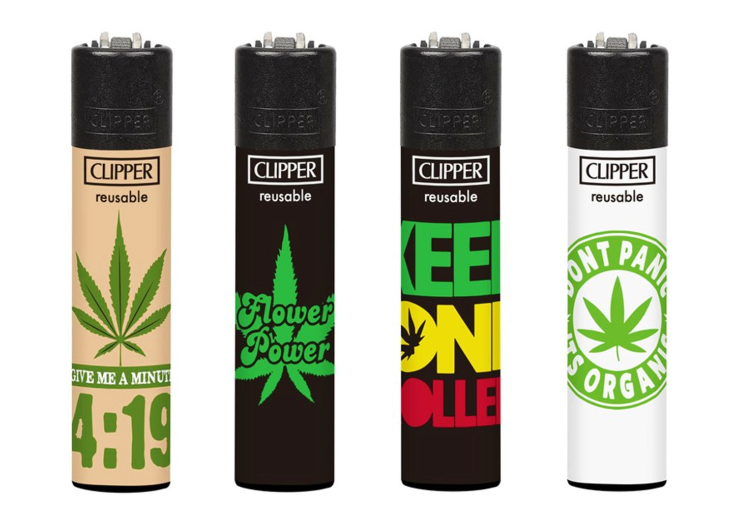 420 Phrases RARE Clipper Lighters Funny Cool Clippers Lighter Colourful Gas