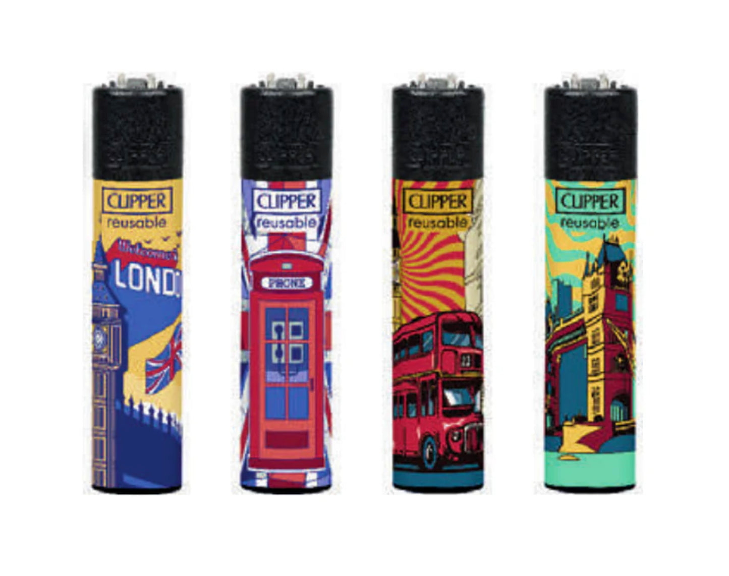 London RARE Clipper Lighters Cool Clippers Funny Lighter England Patriot Gas