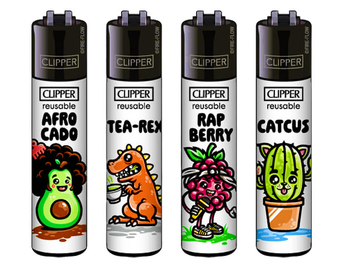 Silly Things RARE Clipper Lighters Funny Cool Clippers Lighter 420 Gas Refill