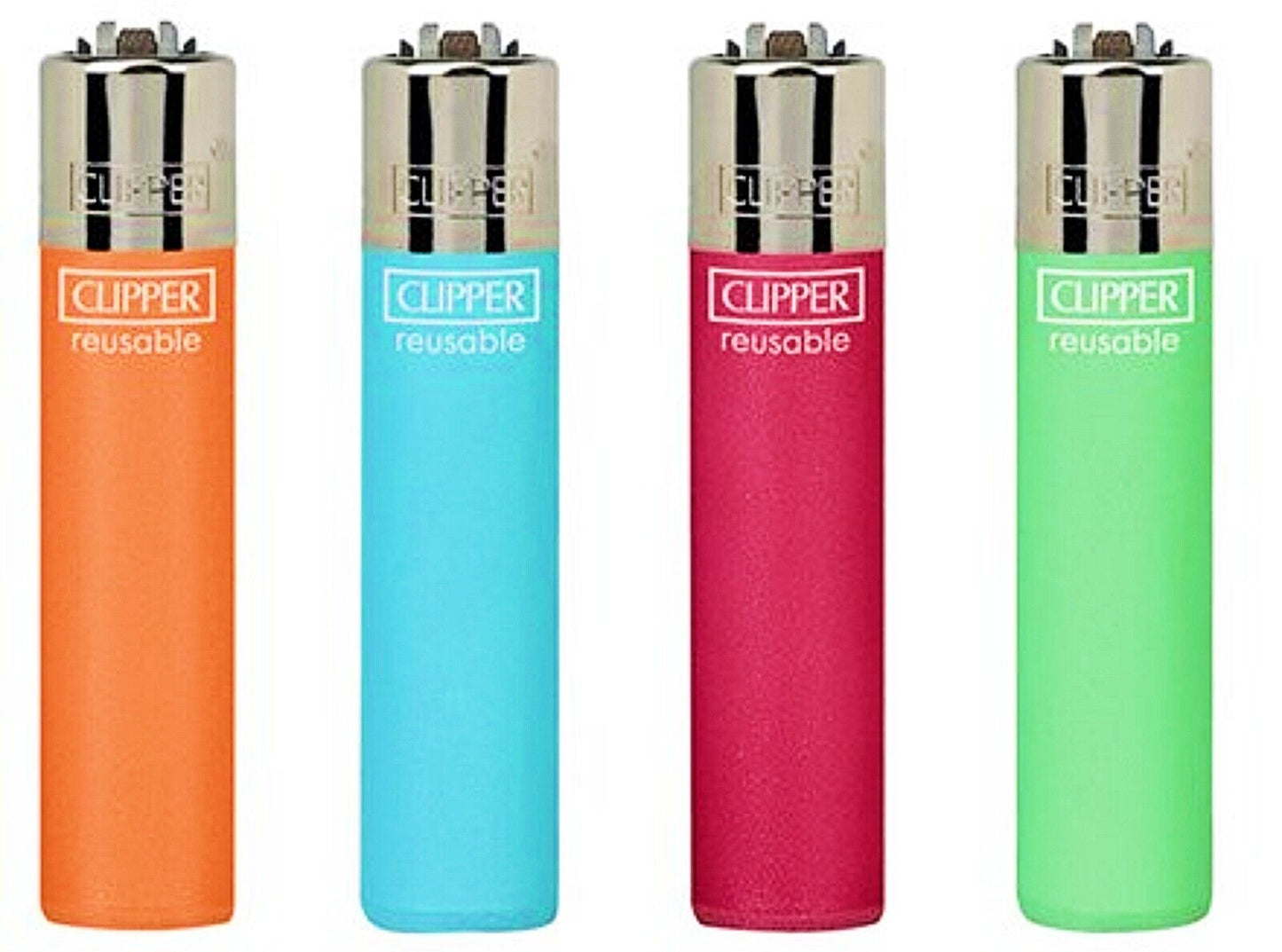 Cool Coloured Clipper Lighters Rare Cool Lighter Clippers Refillable Colourful