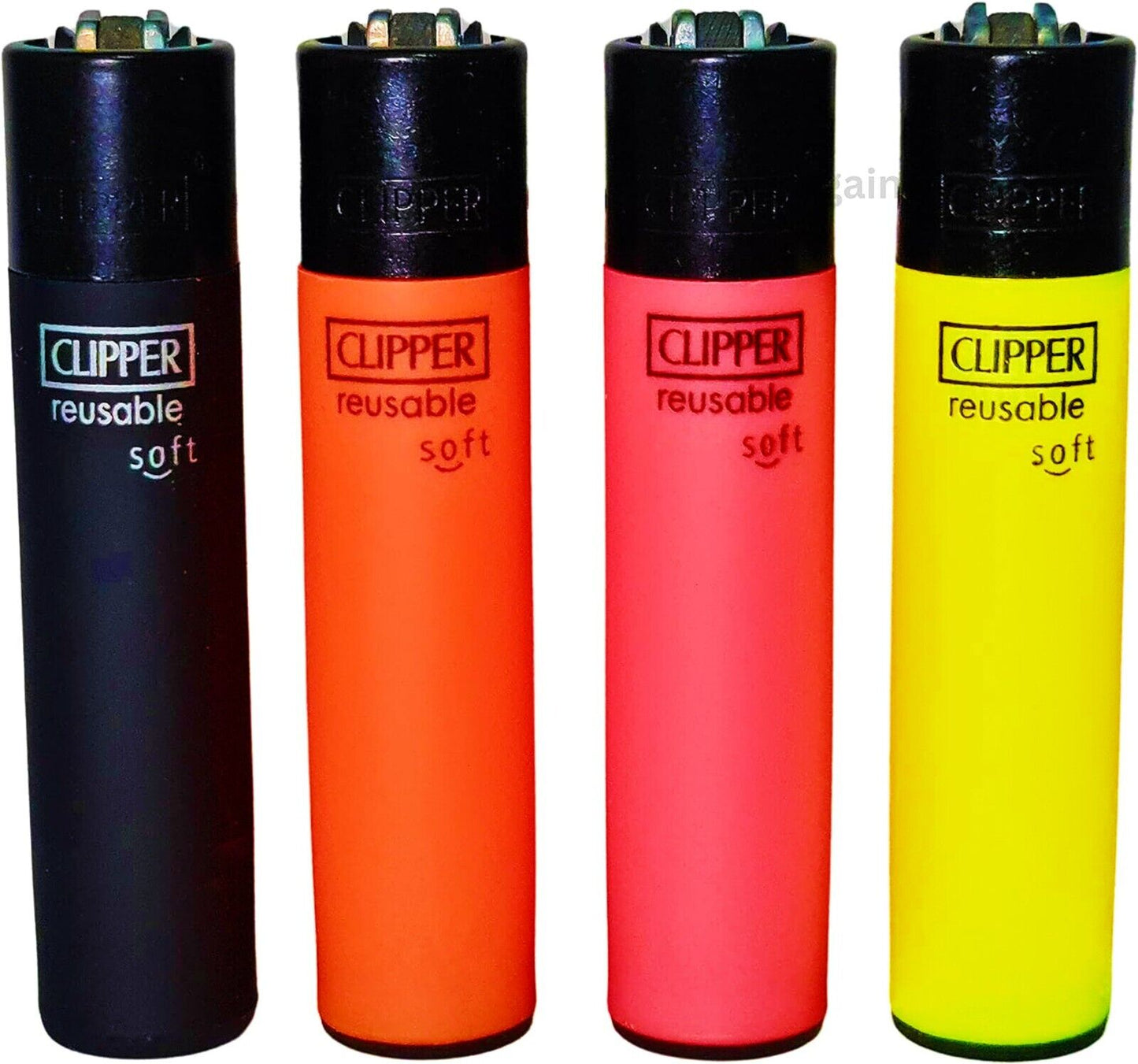 Soft Touch Bright RARE Clipper Lighters 420 Funny Cool Clippers Lighter Gas