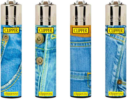 Denim Jeans Rare Clipper Lighters Funny Cool Clippers Lighter Gas Levi Classic