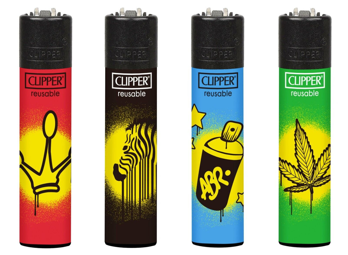 Spray Paint Graffiti Rare Clipper Lighters 420 Funny Cool Clippers Lighter Gas