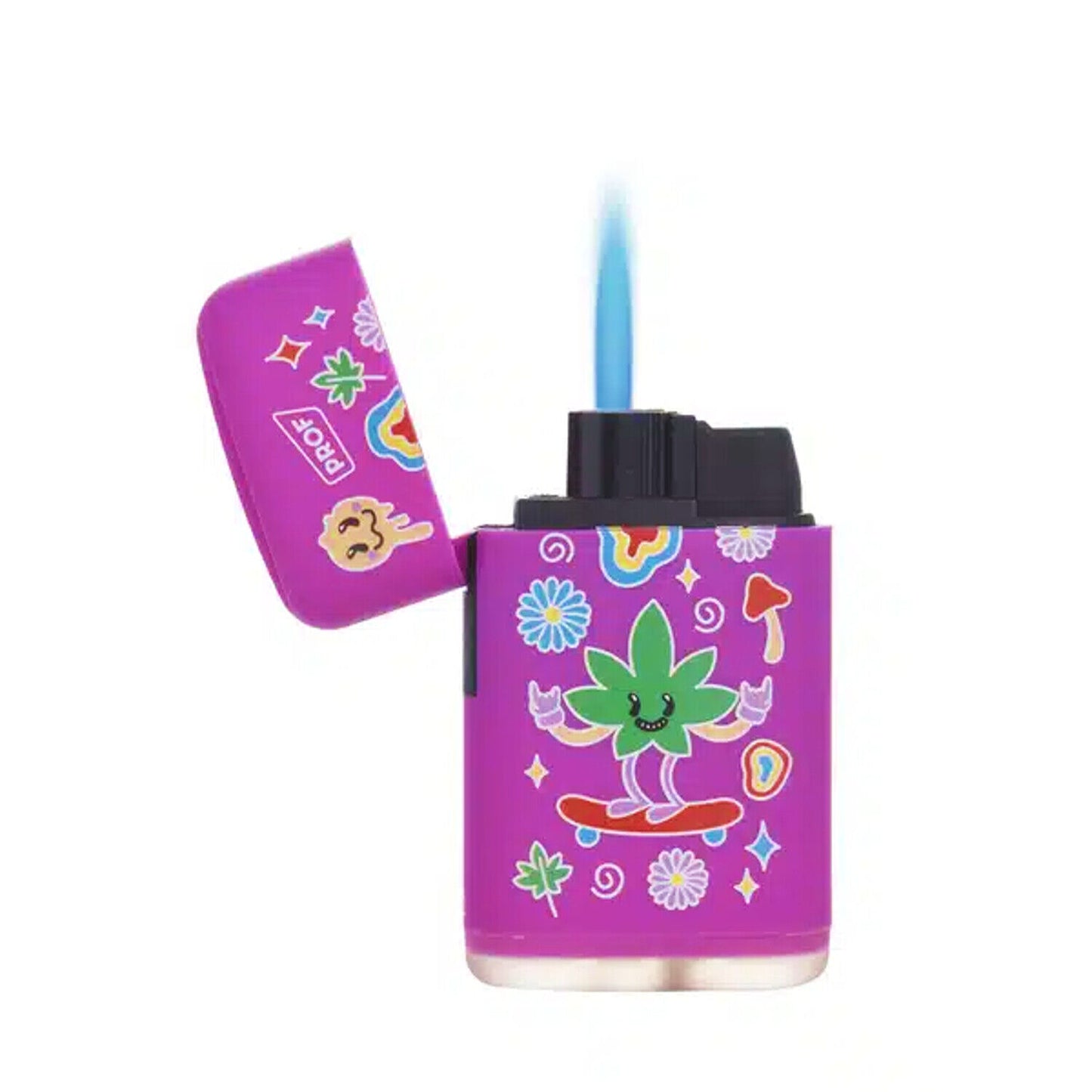 Funny Weed Windproof Jet Flame Lighter Cool Rare Clipper Lighters Zippo PROF