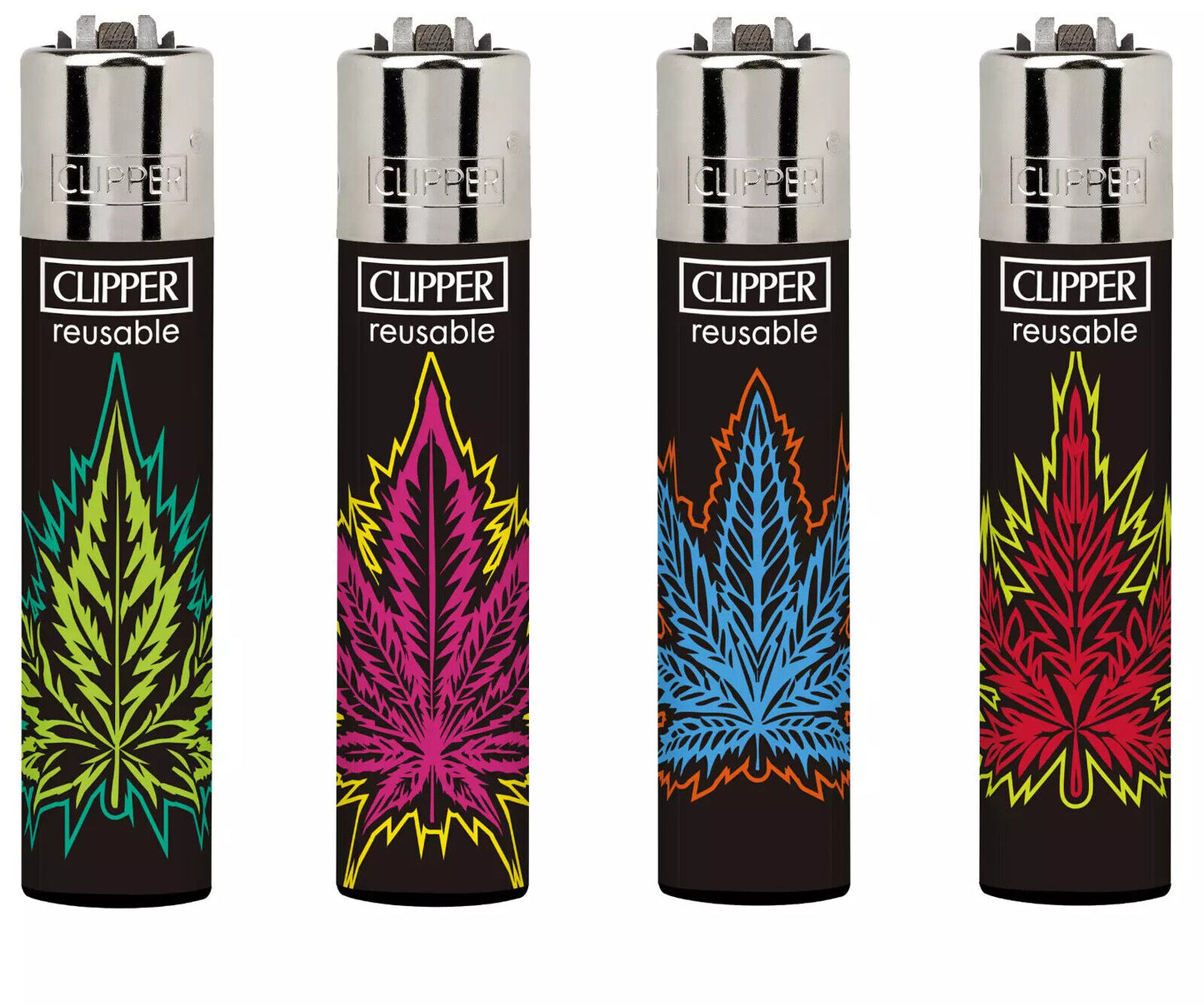 Electric Weed Rare Clipper Lighters Funny Cool Lighter 420 Gas Unique Refillable