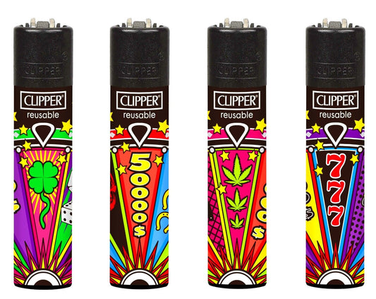 Slot Machines Rare 420 Clipper Lighters Funny Cool Casino Gambling Las Vegas Gas