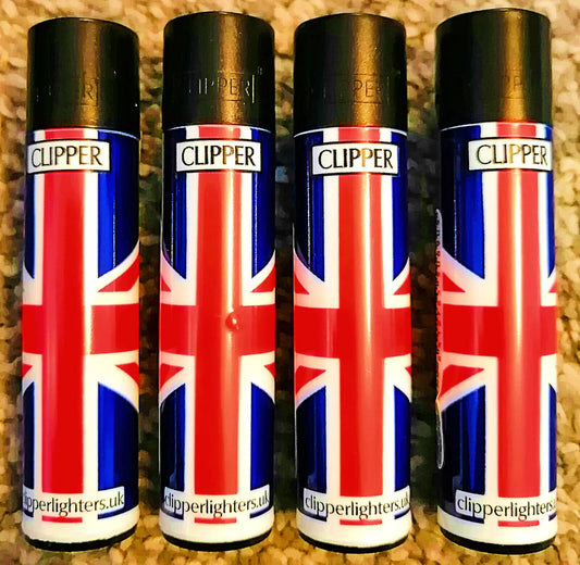 British Flag Clipper Lighters Funny Cool Rare Clippers Lighter Union Jack Refill