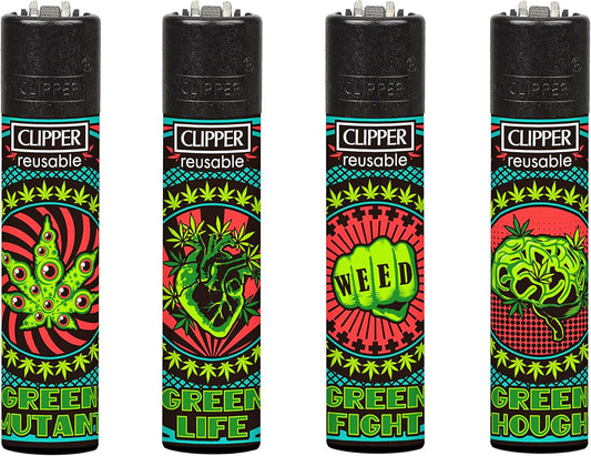 Weed Body Parts Clipper Lighters Rare Cool Funny Clippers Lighter Gas Colourful