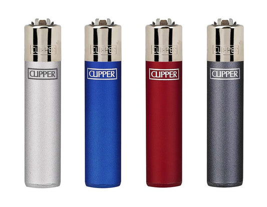 Metallic Clipper Lighters Rare Funny Cool Lighter Clippers Refillable Gas