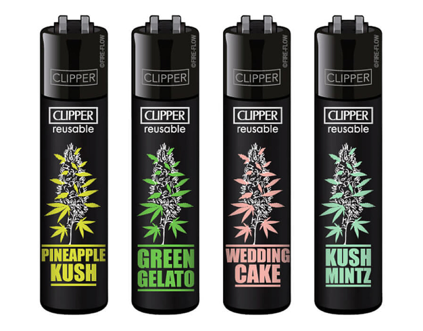 Weed Strainz RARE Clipper Lighters Funny Cool Clippers Lighter Gas Refill 420