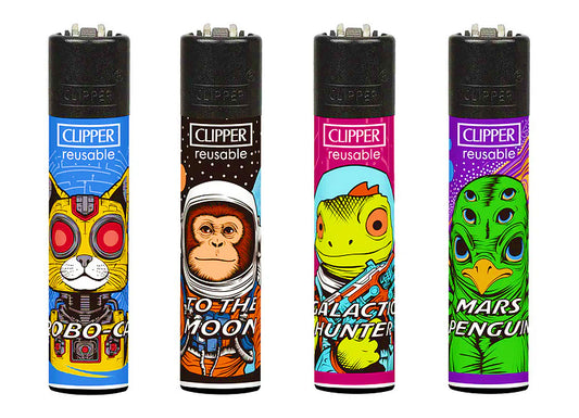 Future Animals RARE Clipper Lighters Funny Cool Clippers Lighter Animals Gas