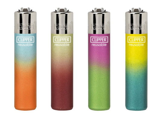 Colourful Gradient RARE Clipper Lighters Cool Unique Clippers Gas Refillable